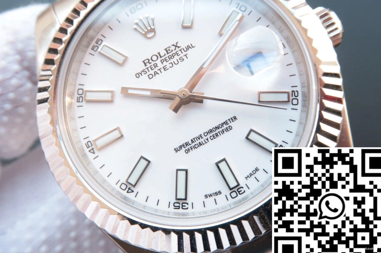 EW Dial Factory White Rolex Datejust M126334-0009 1204